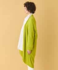 REFAB67260 HIROKO BIS(ヒロコ ビス) ホールガーメントロングカーディガン グリニッシュイエロー 