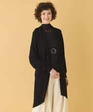 REFAB67260 HIROKO BIS(ヒロコ ビス) ホールガーメントロングカーディガン グリニッシュイエロー 