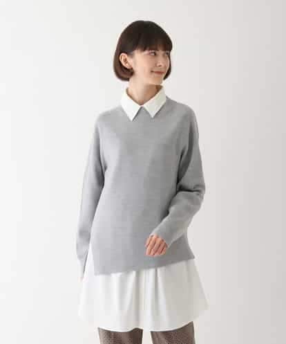 REFAV02190  【洗える】ウールニットプルオーバー