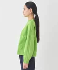 REFDD60180 HIROKO BIS(ヒロコ ビス) ドットジャガードニットプルオーバー /洗える グリーン