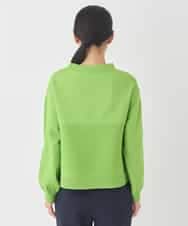 REFDD60180 HIROKO BIS(ヒロコ ビス) ドットジャガードニットプルオーバー /洗える グリーン