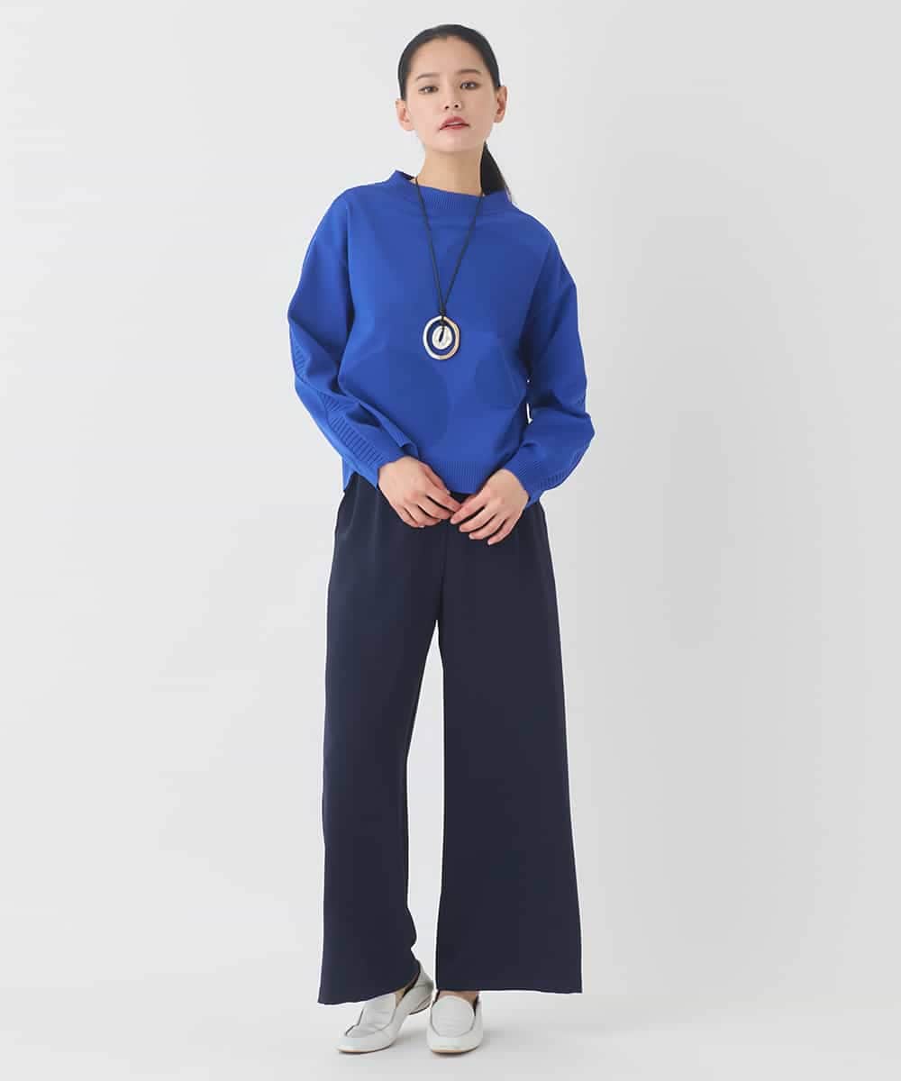 REFDD60180 HIROKO BIS(ヒロコ ビス) ドットジャガードニットプルオーバー /洗える グリーン