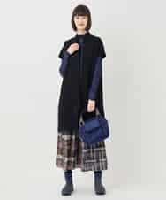 REKAD85070 HIROKO BIS(ヒロコ ビス) ハイネックシアープルオーバー イエロー