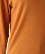 REKAV70120 HIROKO BIS(ヒロコ ビス) 【洗える】ベーシック丸首カットソー オレンジ