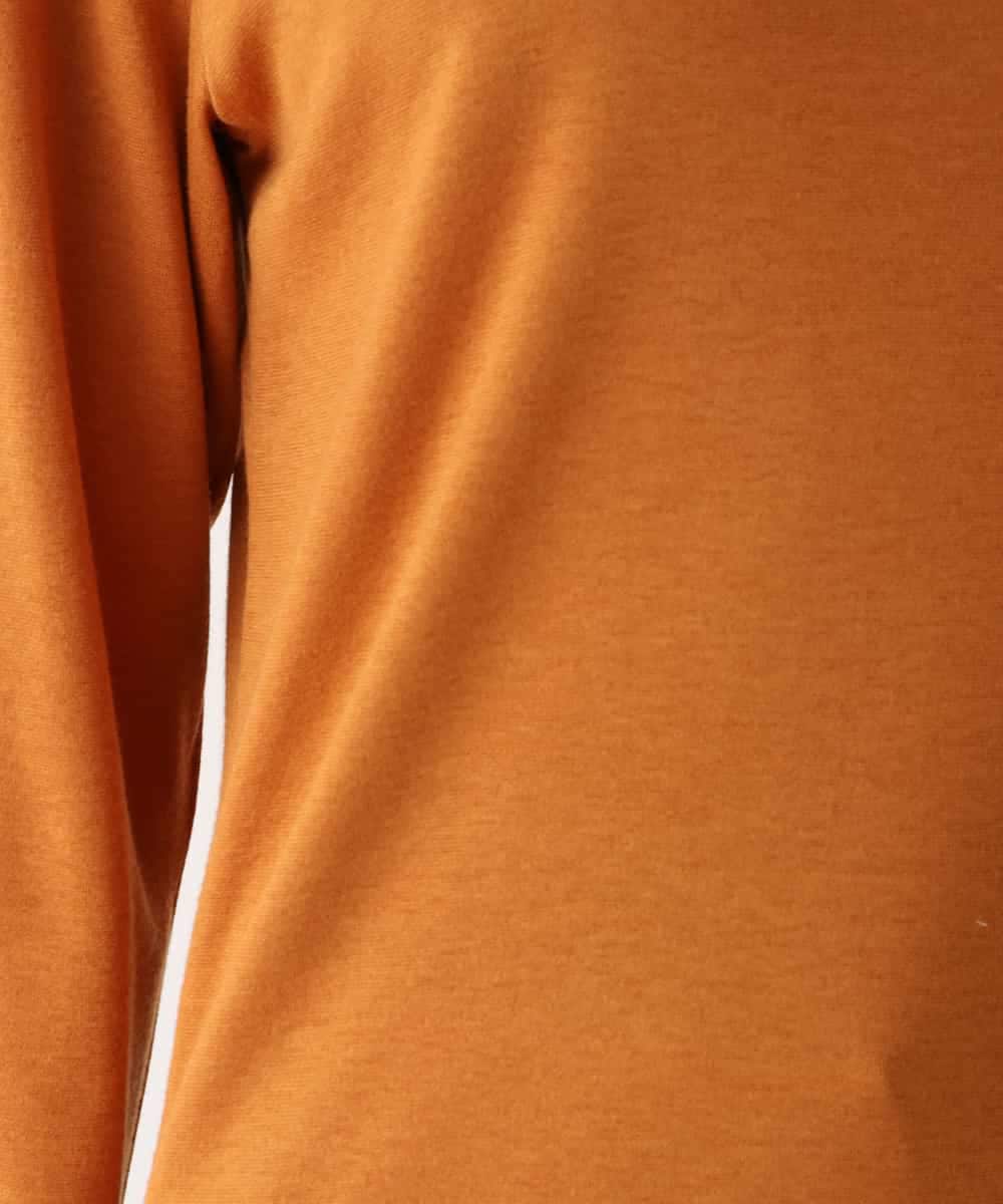 REKAV70120 HIROKO BIS(ヒロコ ビス) 【洗える】ベーシック丸首カットソー オレンジ