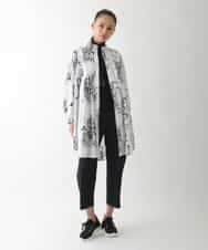 REKCD70160 HIROKO BIS(ヒロコ ビス) 配色ラインハイネックインナートップ /洗える ライトグレー