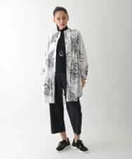 REKCD70160 HIROKO BIS(ヒロコ ビス) 配色ラインハイネックインナートップ /洗える ライトグレー