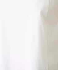 REKFD70110 HIROKO BIS(ヒロコ ビス) フレンチスリーブコットンカットソー ホワイト