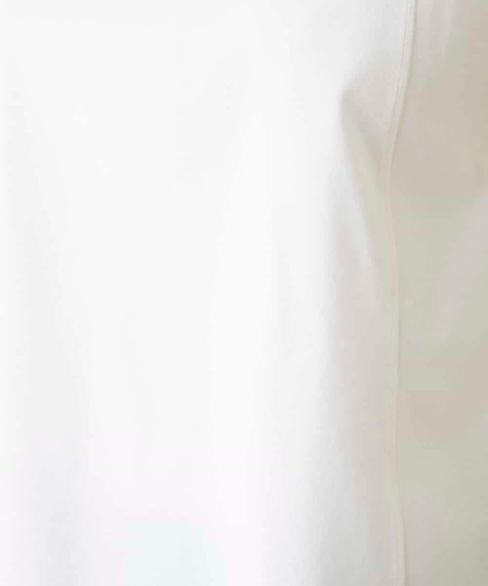 REKFD70110 HIROKO BIS(ヒロコ ビス) フレンチスリーブコットンカットソー ホワイト