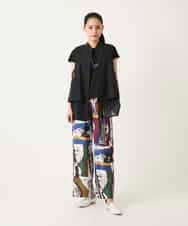 REKFD70110 HIROKO BIS(ヒロコ ビス) フレンチスリーブコットンカットソー ホワイト