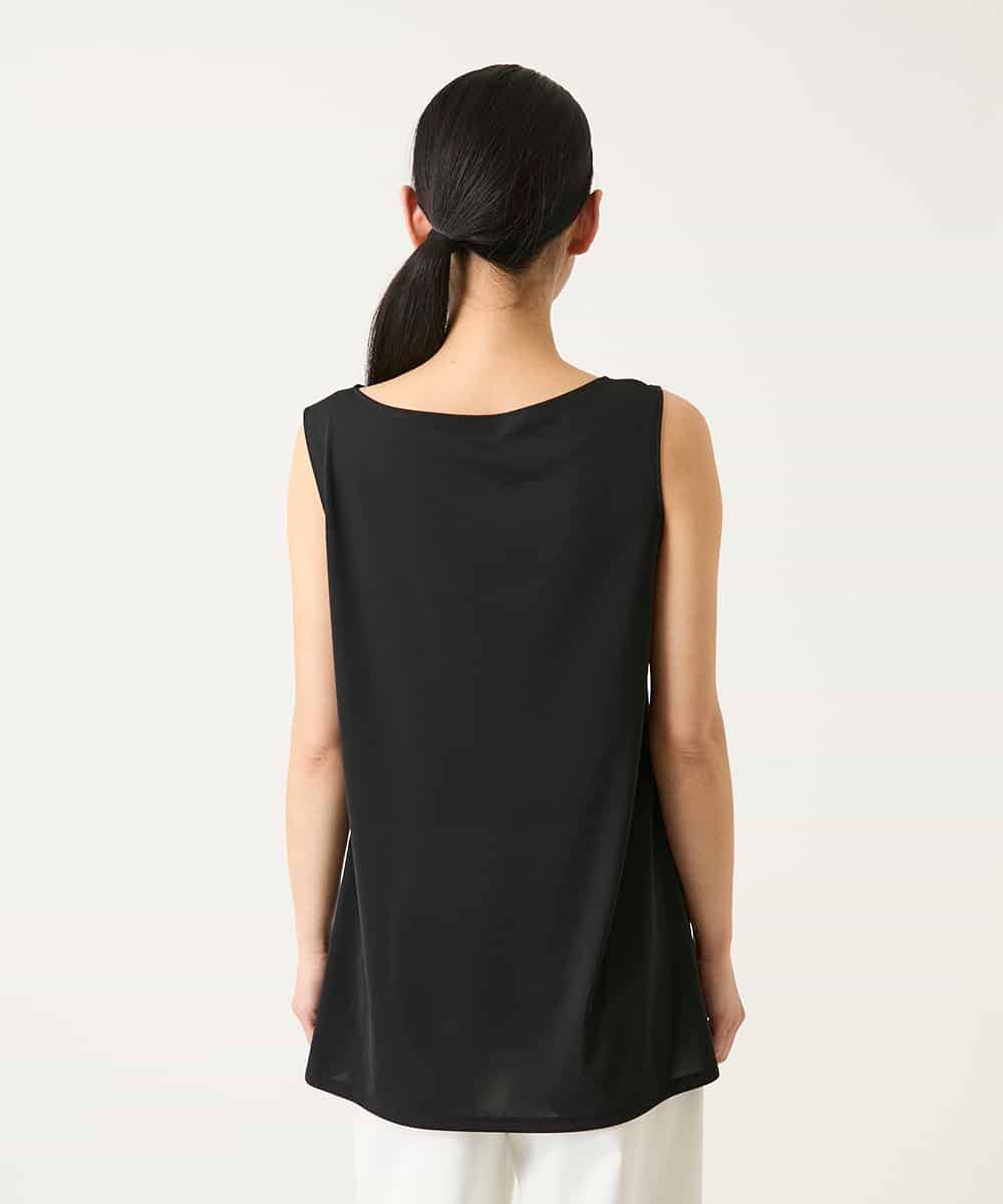 REKFD75079 HIROKO BIS(ヒロコ ビス) ベーシックインナーチュニックタンクトップ ブラック