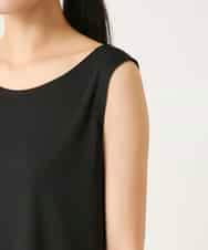 REKFD75079 HIROKO BIS(ヒロコ ビス) ベーシックインナーチュニックタンクトップ ブラック
