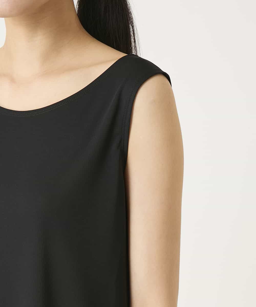 REKFD75079 HIROKO BIS(ヒロコ ビス) ベーシックインナーチュニックタンクトップ ブラック