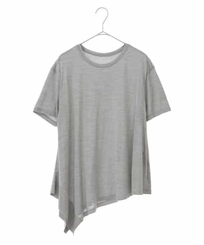 REKFJ41170 HIROKO BIS 【洗える】アシンメトリーカットソー