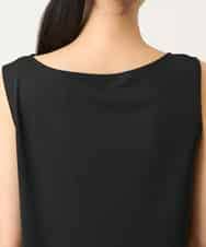 REKGE75079 HIROKO BIS(ヒロコ ビス) ベーシックインナーチュニックタンクトップ /洗濯機で洗える ブラック