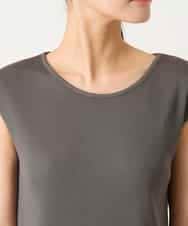 REKGE80098 HIROKO BIS(ヒロコ ビス) キャップスリーブデザインカットソー ベージュ