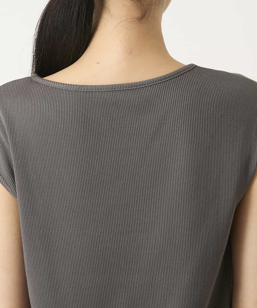 REKGE80098 HIROKO BIS(ヒロコ ビス) キャップスリーブデザインカットソー ベージュ