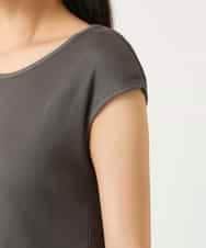 REKGE80098 HIROKO BIS(ヒロコ ビス) キャップスリーブデザインカットソー ベージュ