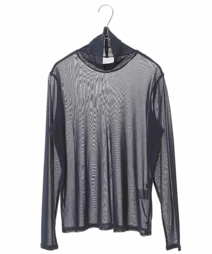 REKLH40070 HIROKO BIS 【洗濯機で洗える】メッシュハイネックカットソー