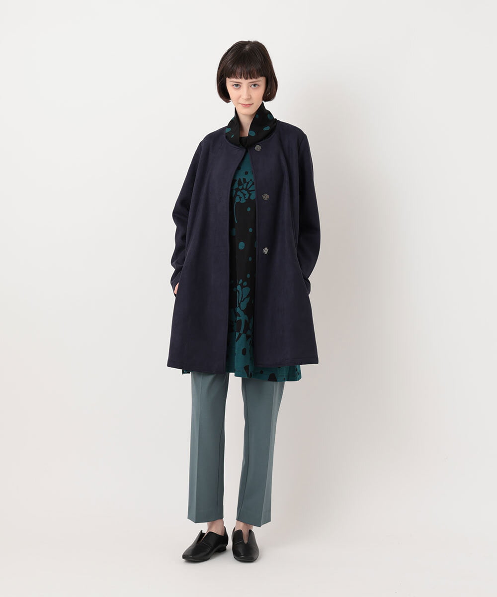 RELAV75190 HIROKO BIS(ヒロコ ビス) 2WAYストレッチテーパードパンツ グレー