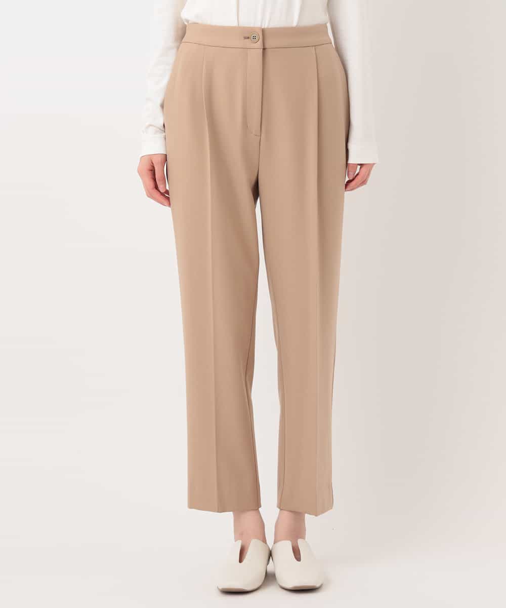 RELAV75190 HIROKO BIS(ヒロコ ビス) 2WAYストレッチテーパードパンツ ベージュ