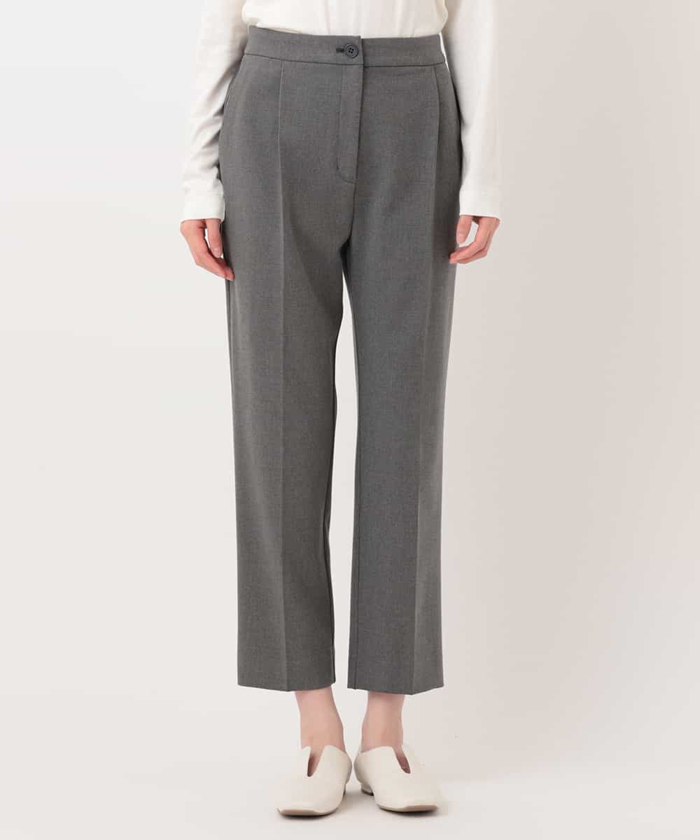 RELAV75190 HIROKO BIS(ヒロコ ビス) 2WAYストレッチテーパードパンツ グレー