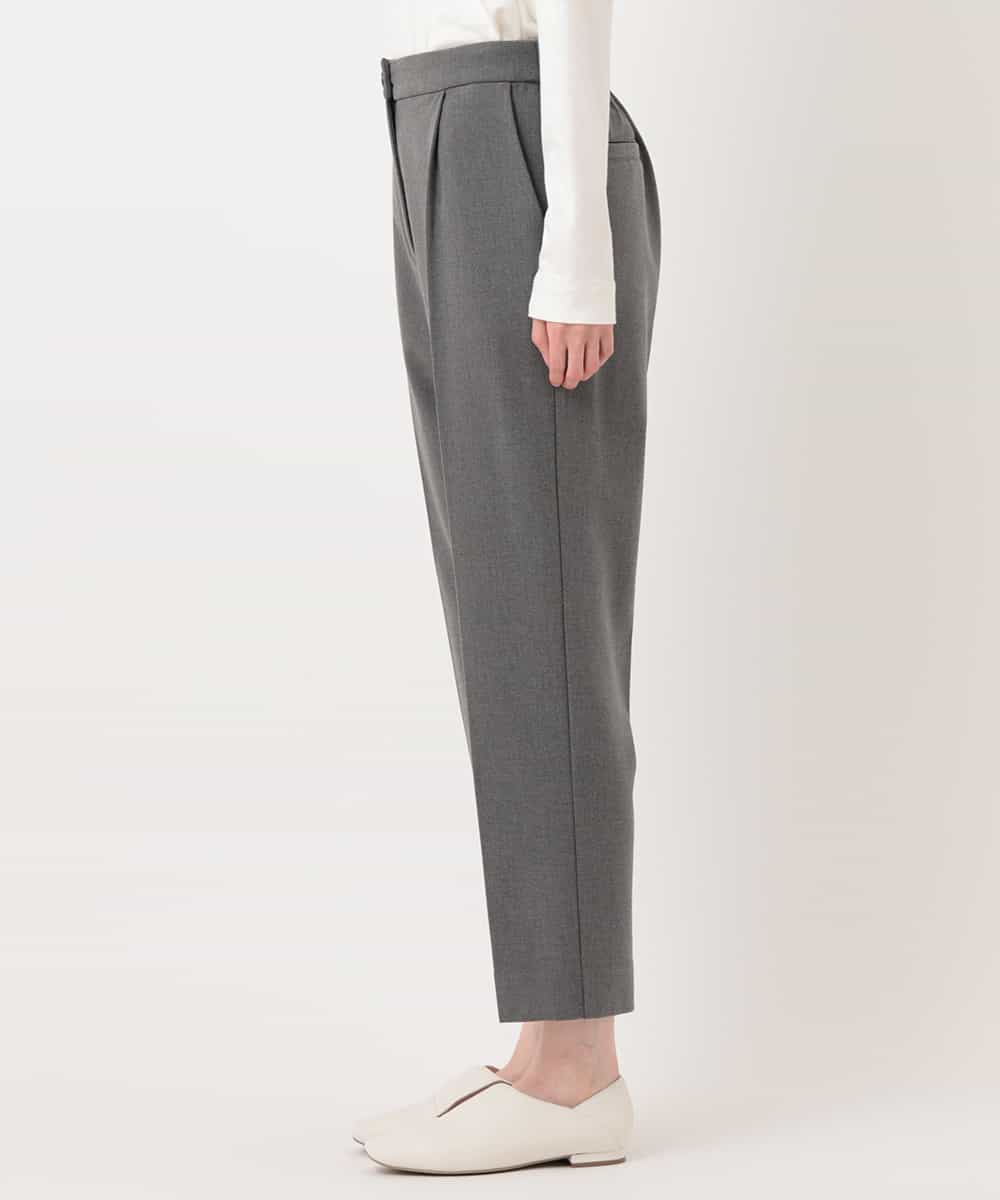 RELAV75190 HIROKO BIS(ヒロコ ビス) 2WAYストレッチテーパードパンツ グレー