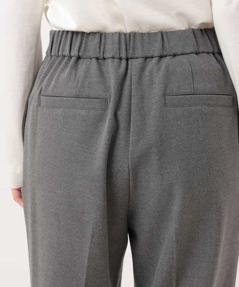 RELAV75190 HIROKO BIS(ヒロコ ビス) 2WAYストレッチテーパードパンツ グレー