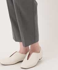 RELAV75190 HIROKO BIS(ヒロコ ビス) 2WAYストレッチテーパードパンツ グレー