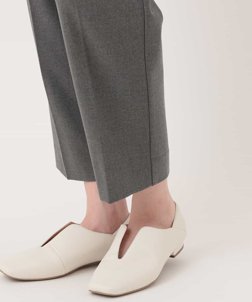 RELAV75190 HIROKO BIS(ヒロコ ビス) 2WAYストレッチテーパードパンツ グレー