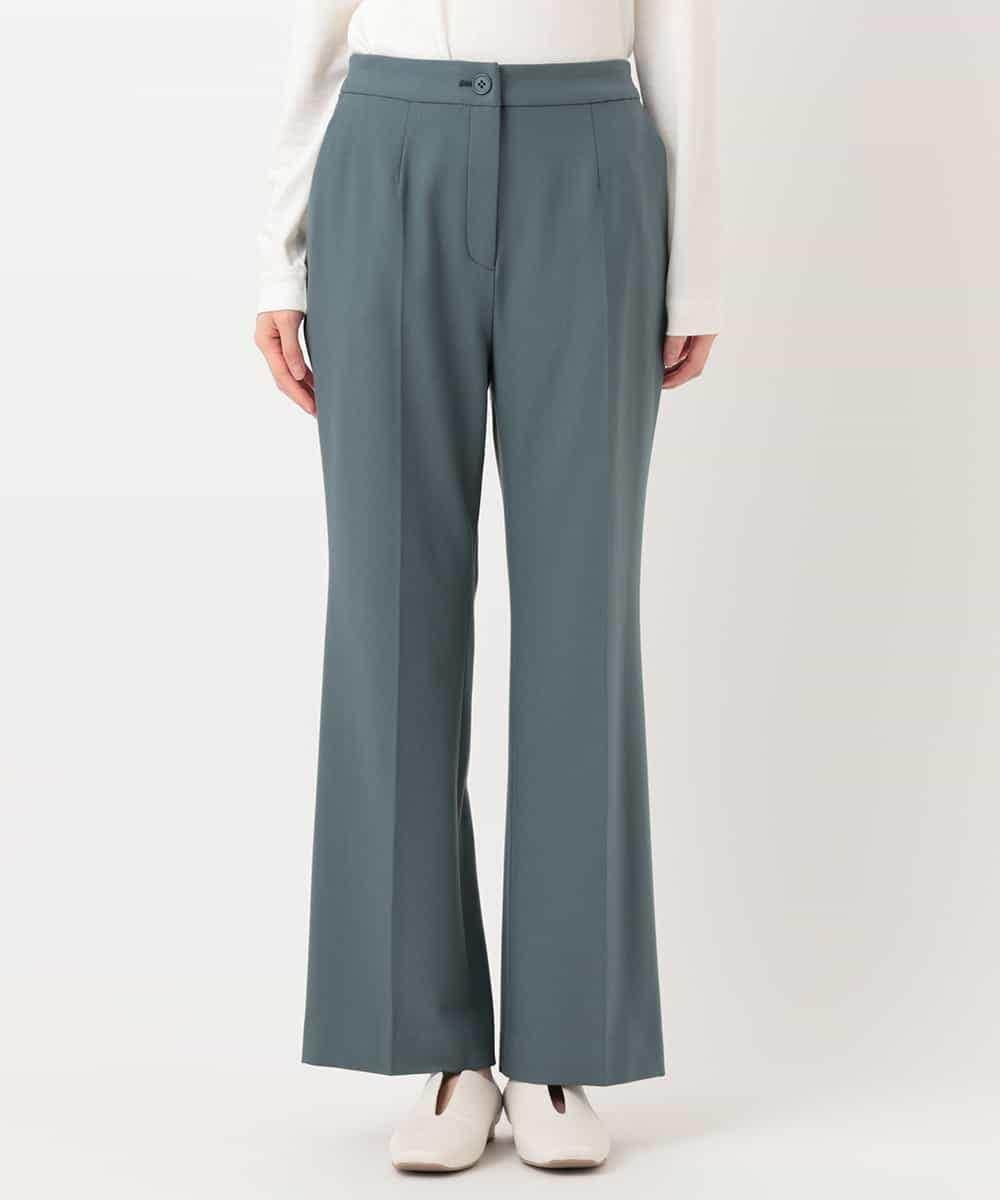 RELAV76190 HIROKO BIS(ヒロコ ビス) 2WAYストレッチベルラインパンツ グリーン