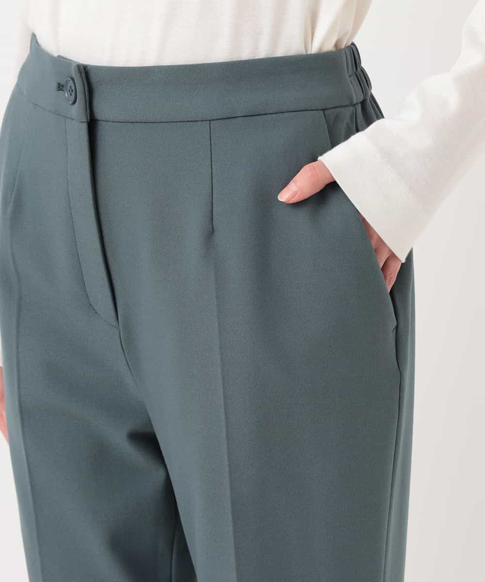 RELAV76190 HIROKO BIS(ヒロコ ビス) 2WAYストレッチベルラインパンツ グリーン