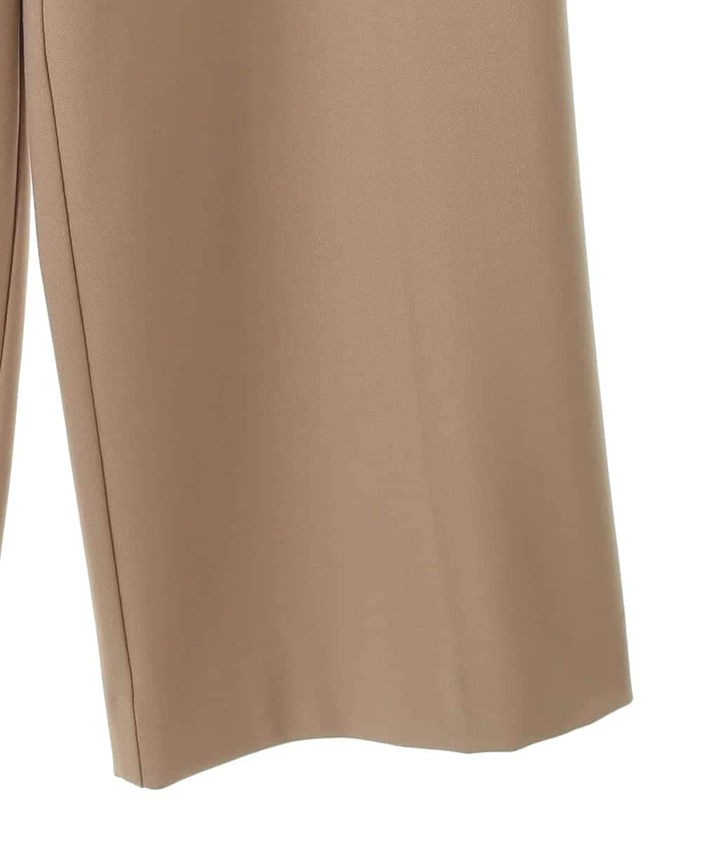 RELAV77190 HIROKO BIS(ヒロコ ビス) 【洗える】2WAYストレッチストレートワイドパンツ ベージュ