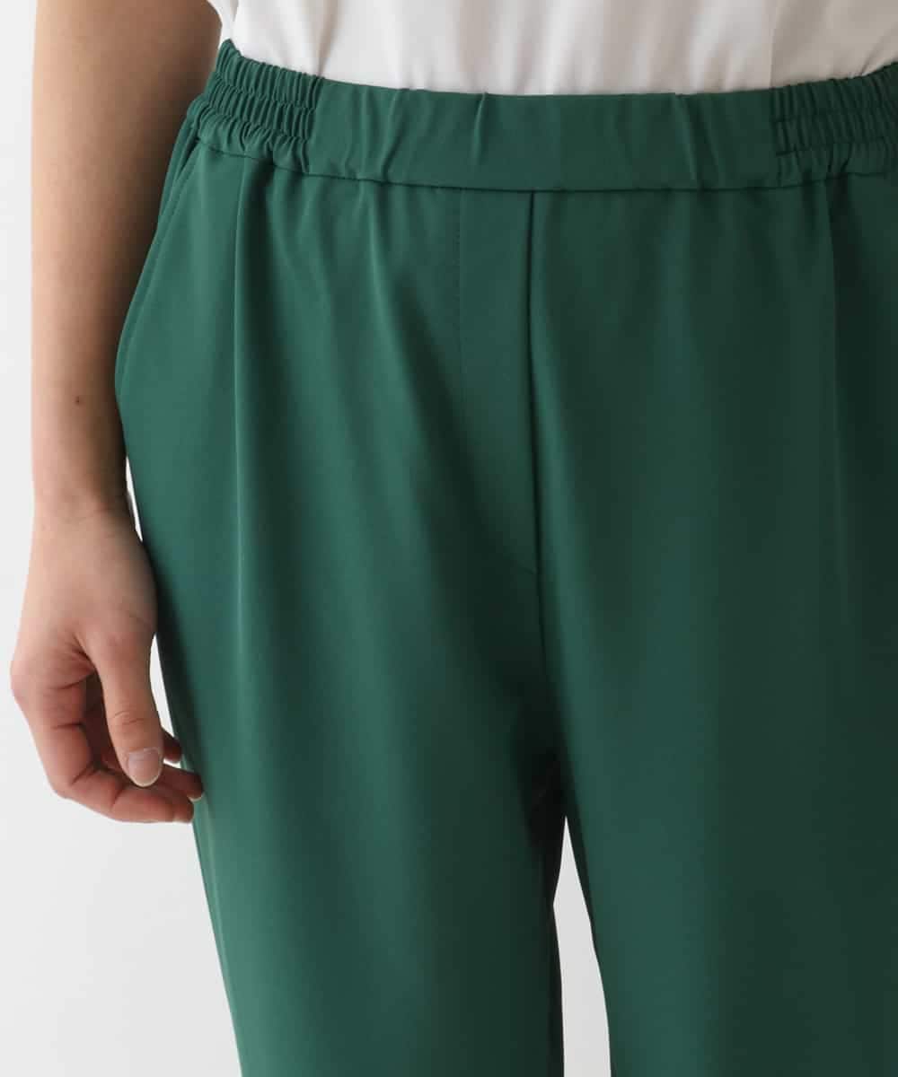 RELDA80230 HIROKO BIS(ヒロコ ビス) ベンツスリットクロップドパンツ グリーン