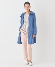 RELDD81170 HIROKO BIS(ヒロコ ビス) サイドベンツストレッチクロップドパンツ イエロー