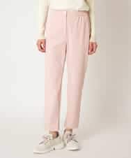 RELDD81170 HIROKO BIS(ヒロコ ビス) 【先行予約】サイドベンツストレッチクロップドパンツ ピンク