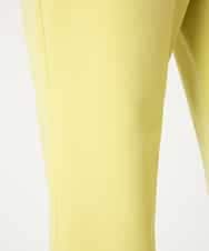 RELDD81170 HIROKO BIS(ヒロコ ビス) 【先行予約】サイドベンツストレッチクロップドパンツ イエロー