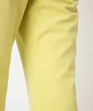 RELDD81170 HIROKO BIS(ヒロコ ビス) 【先行予約】サイドベンツストレッチクロップドパンツ イエロー