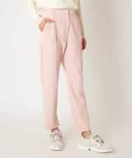 RELDD81170 HIROKO BIS(ヒロコ ビス) 【先行予約】サイドベンツストレッチクロップドパンツ イエロー