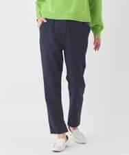 RELDD81170 HIROKO BIS(ヒロコ ビス) サイドベンツストレッチクロップドパンツ ネイビー