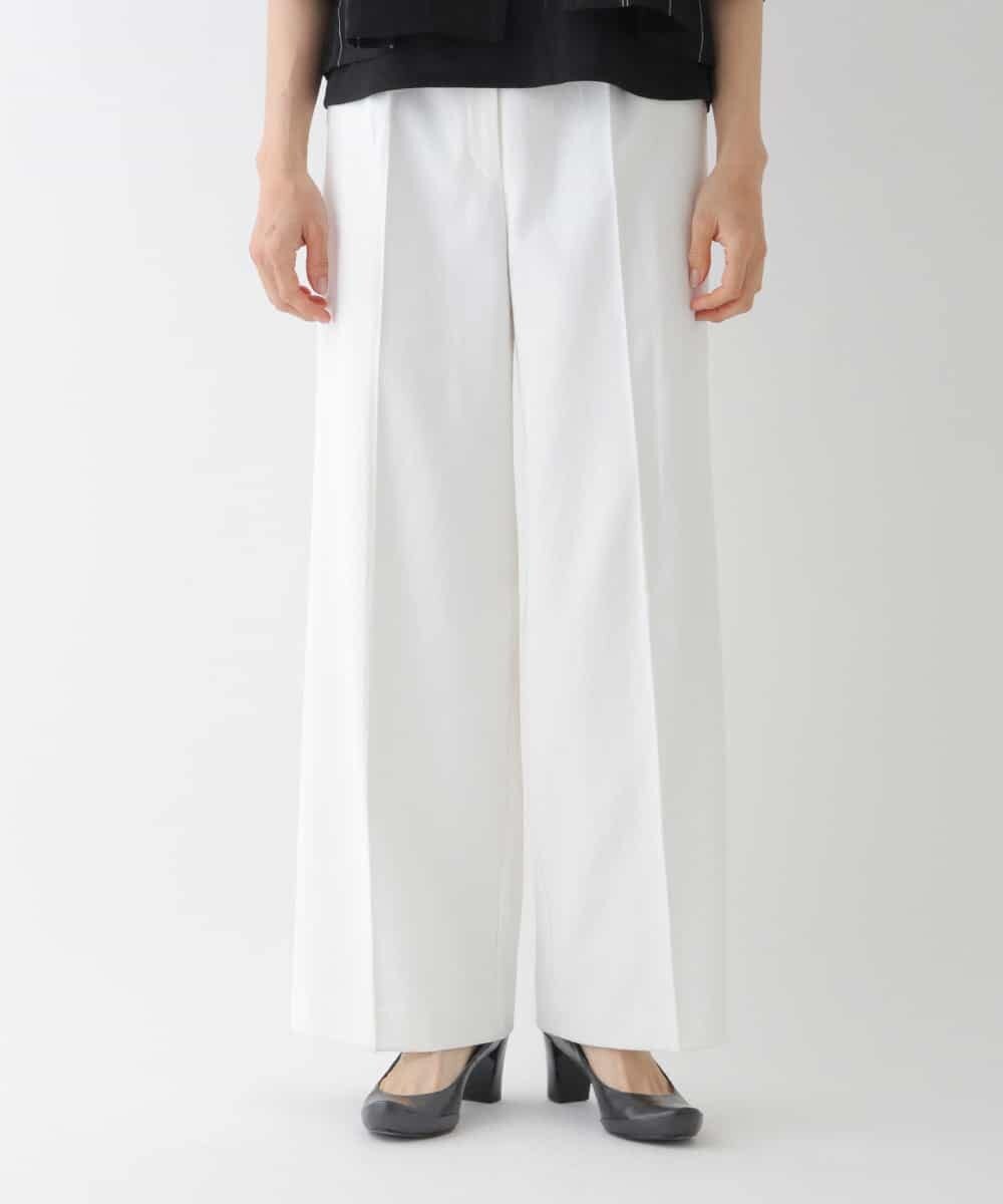 吸水速乾/洗濯機で洗える】ストレートワイドパンツ(ガウチョ