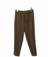 REQAM08170 HIROKO BIS(ヒロコ ビス) 【洗濯機で洗える/日本製】センタープレスイージーパンツ カーキ