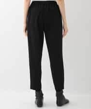 REQAM08170 HIROKO BIS(ヒロコ ビス) 【洗濯機で洗える/日本製】センタープレスイージーパンツ ブラック