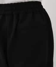 REQAM08170 HIROKO BIS(ヒロコ ビス) 【洗濯機で洗える/日本製】センタープレスイージーパンツ ブラック