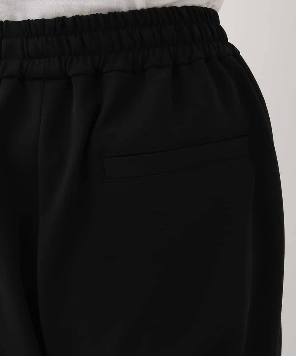 REQAM08170 HIROKO BIS(ヒロコ ビス) 【洗濯機で洗える/日本製】センタープレスイージーパンツ ブラック