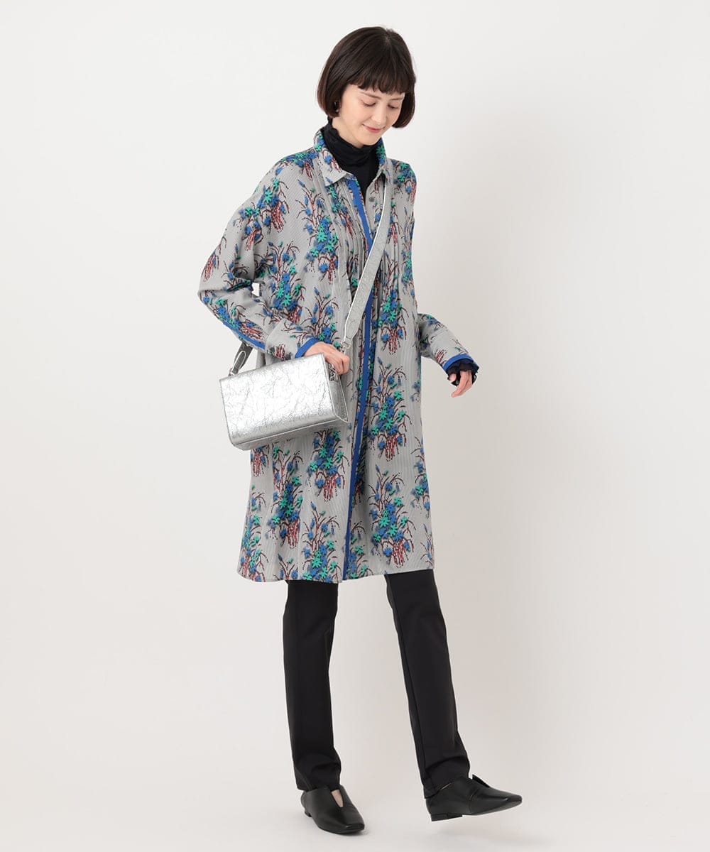 REQAV80150 HIROKO BIS(ヒロコ ビス) ストレッチスリムデザインパンツ カーキ