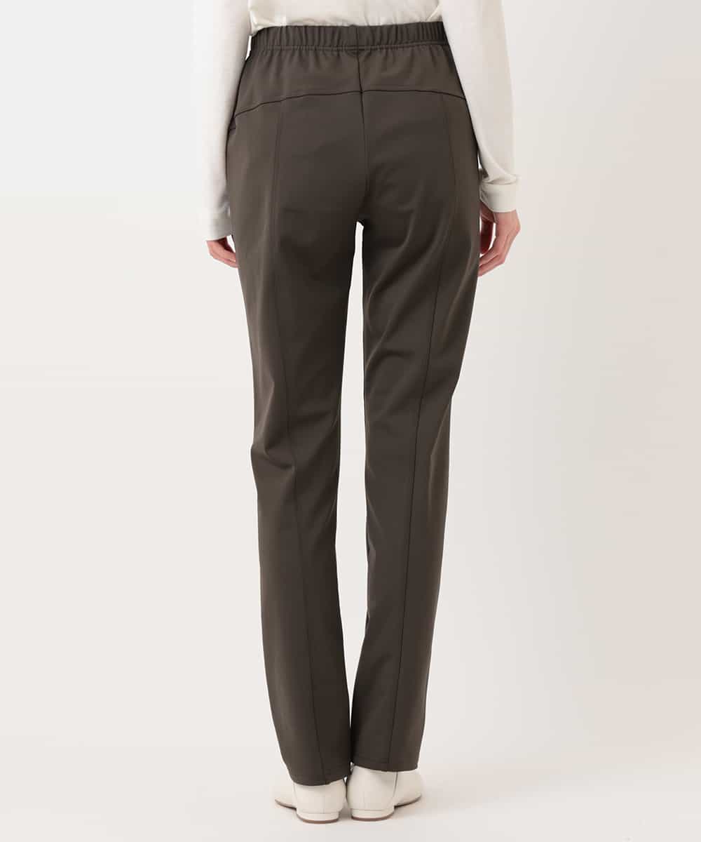 REQAV80150 HIROKO BIS(ヒロコ ビス) ストレッチスリムデザインパンツ カーキ