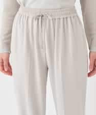 REQDD81190 HIROKO BIS(ヒロコ ビス) テーパードイージーパンツ ベージュ