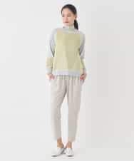 REQDD81190 HIROKO BIS(ヒロコ ビス) テーパードイージーパンツ ベージュ