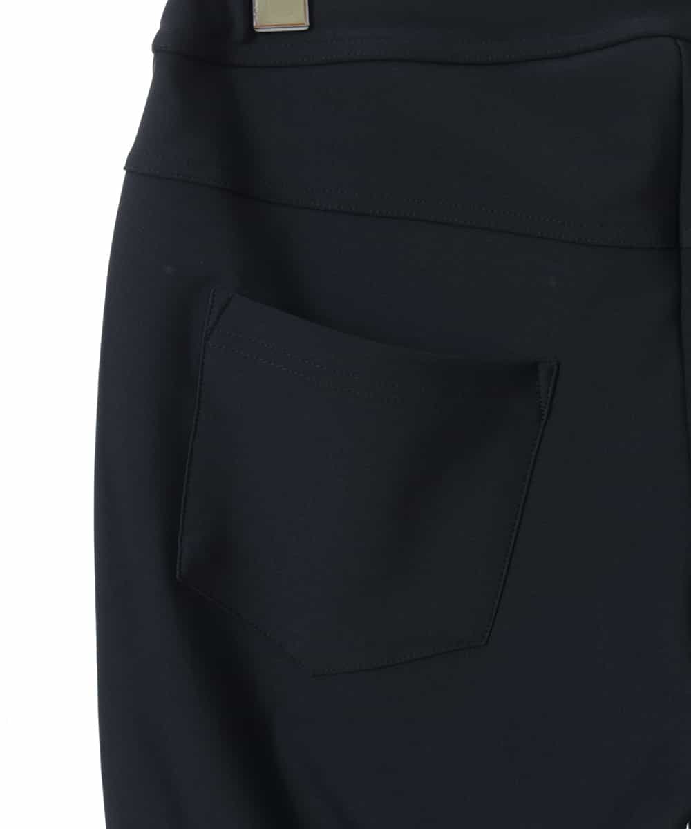 洗濯機で洗える】ベーシックストレッチパンツ(クロップド / 半端丈 洗濯機で洗える】ベーシックストレッチパンツ(クロップド / 半端丈